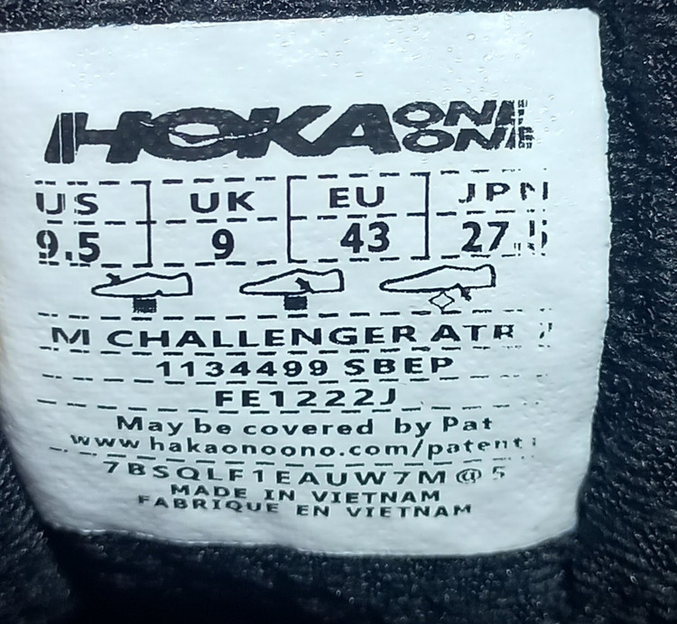 کفش رانینگ هوکا مدل HOKA ONE CHALLENGER سایز۴۳